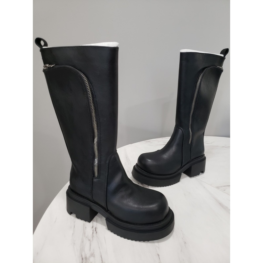 NEW DOLLS KILL size 7 current mood pocket boots small town girl festival rave